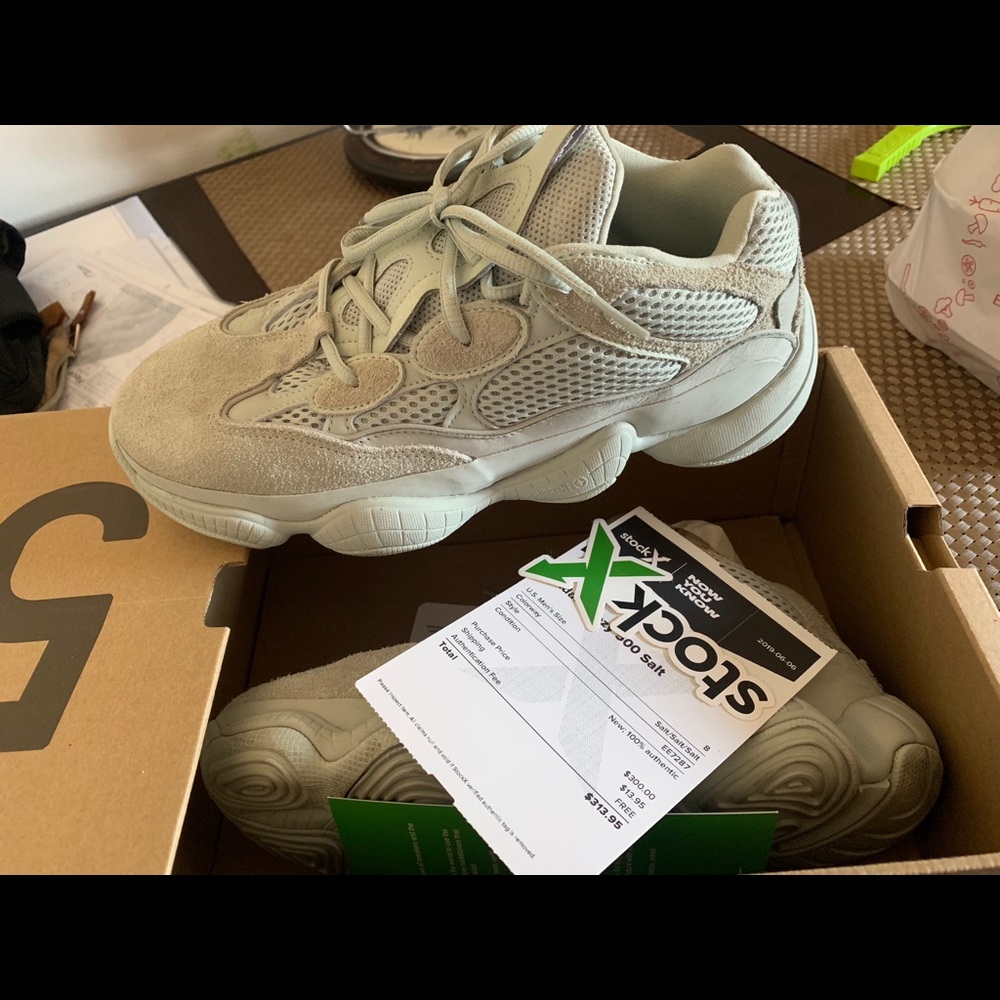Yeezy 500 salt